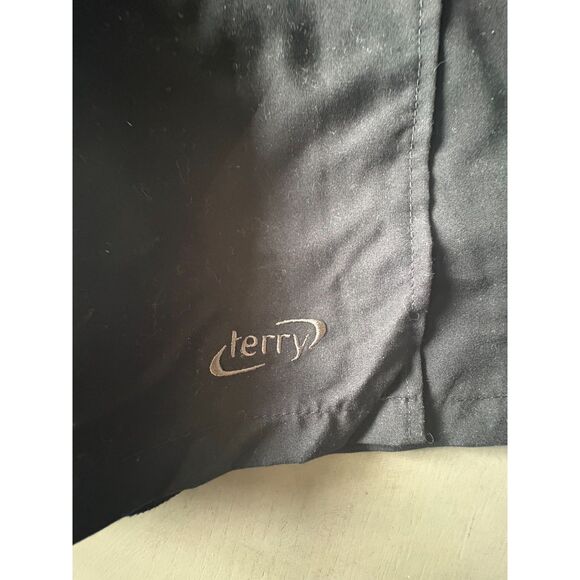 Terry Cycling Skort with padding XL Black - Picture 4 of 6